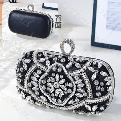 New Diamond-encrusted Evening Bag